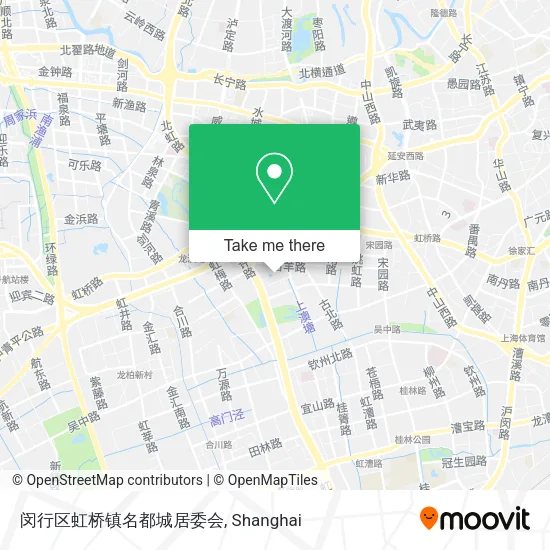 闵行区虹桥镇名都城居委会 map