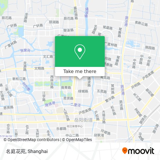 名庭花苑 map