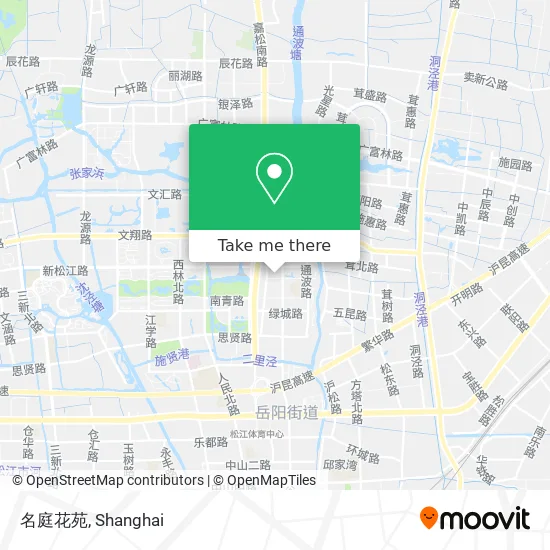 名庭花苑 map