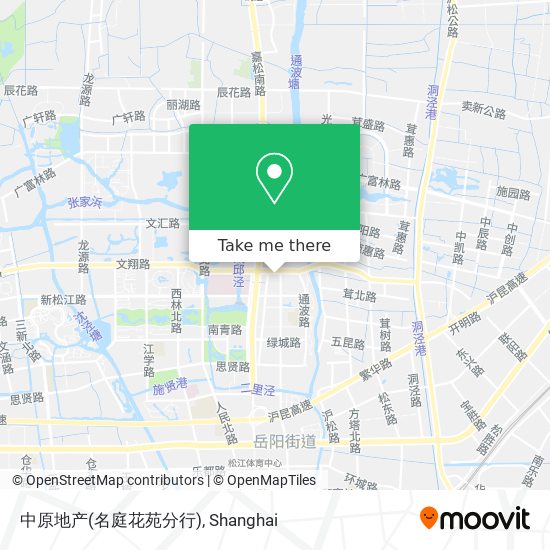 中原地产(名庭花苑分行) map