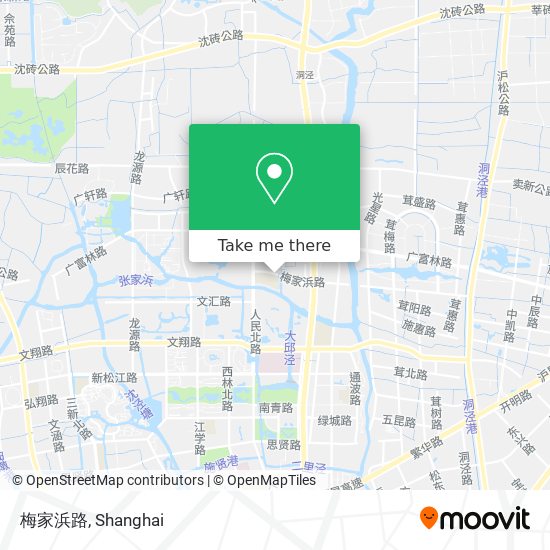 梅家浜路 map