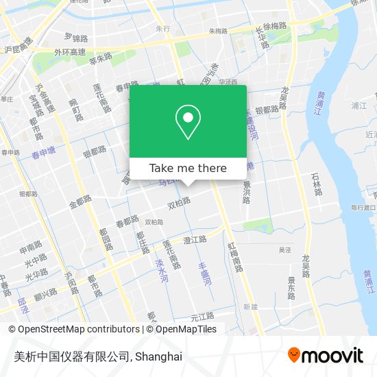 美析中国仪器有限公司 map