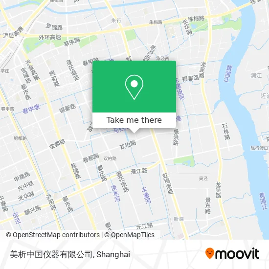 美析中国仪器有限公司 map