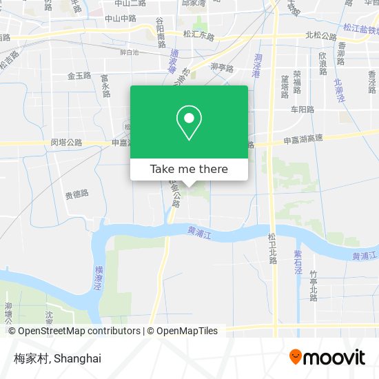 梅家村 map
