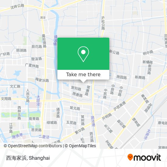西海家浜 map