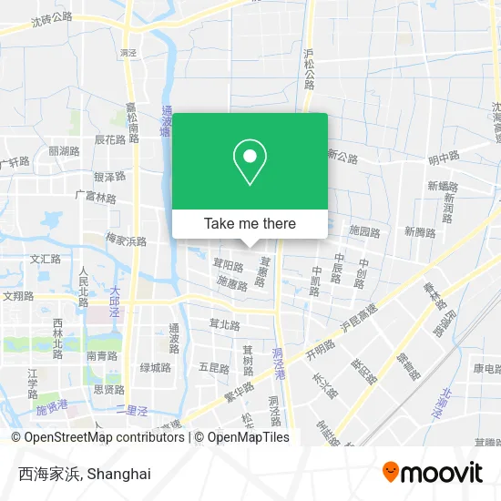 西海家浜 map