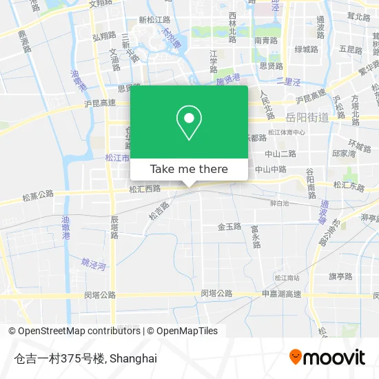 仓吉一村375号楼 map