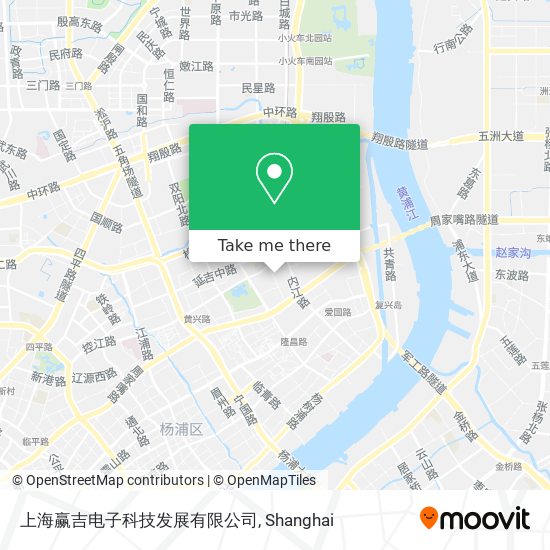 上海赢吉电子科技发展有限公司 map
