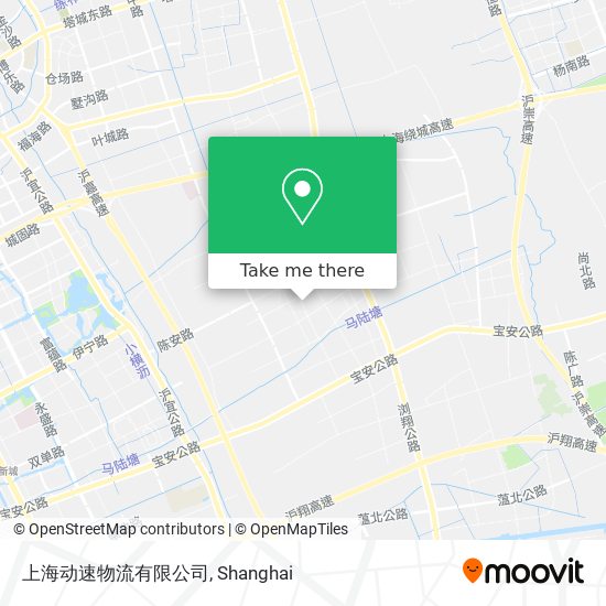 上海动速物流有限公司 map
