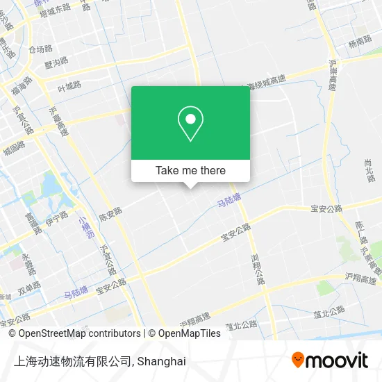 上海动速物流有限公司 map