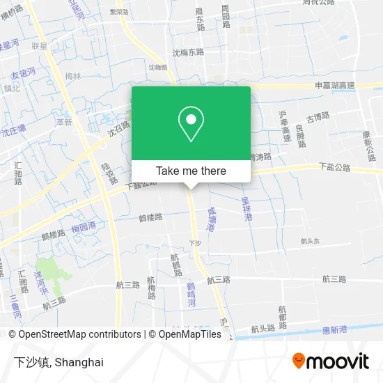 下沙镇 map