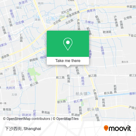 下沙西街 map