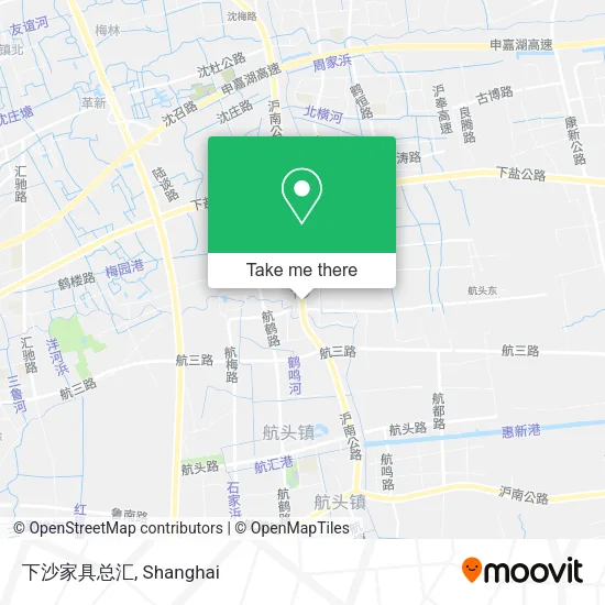 下沙家具总汇 map