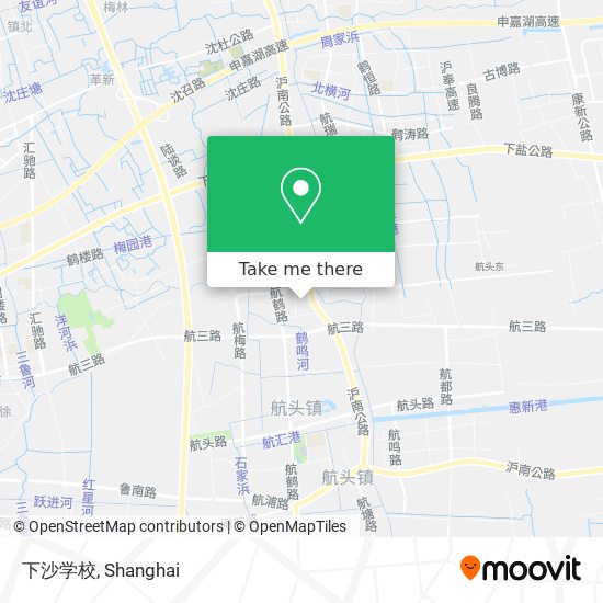 下沙学校 map