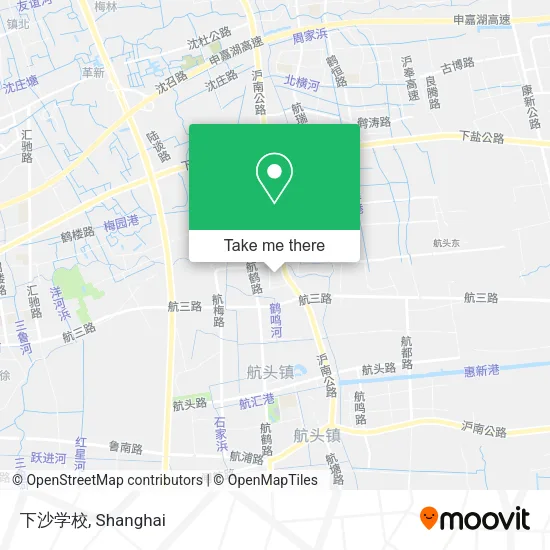 下沙学校 map