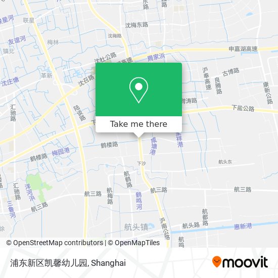 浦东新区凯馨幼儿园 map