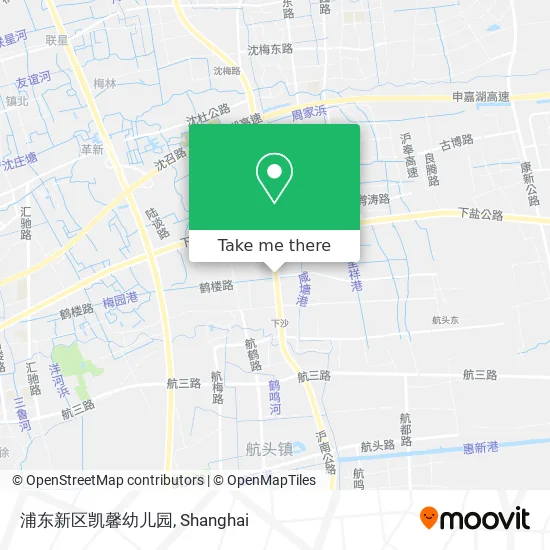 浦东新区凯馨幼儿园 map