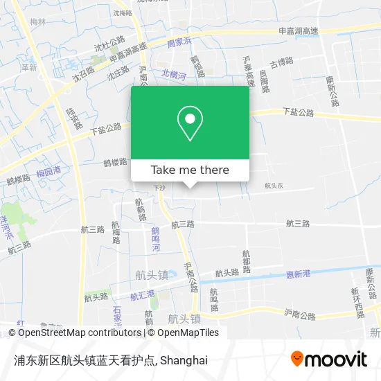 浦东新区航头镇蓝天看护点 map