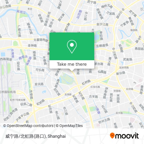威宁路/北虹路(路口) map