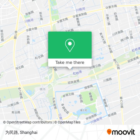 为民路 map