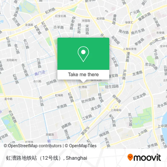 虹漕路地铁站（12号线） map