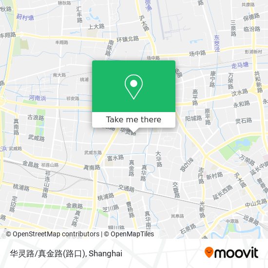 华灵路/真金路(路口) map