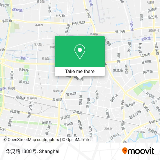 华灵路1888号 map