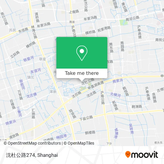 沈杜公路274 map
