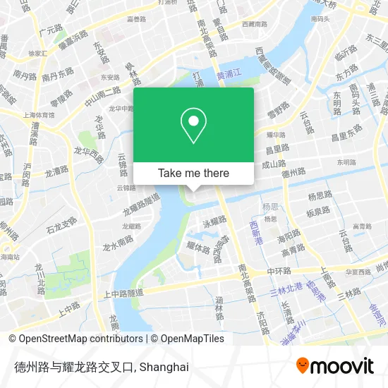 德州路与耀龙路交叉口 map