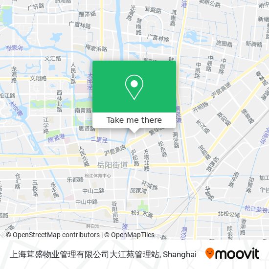 上海茸盛物业管理有限公司大江苑管理站 map