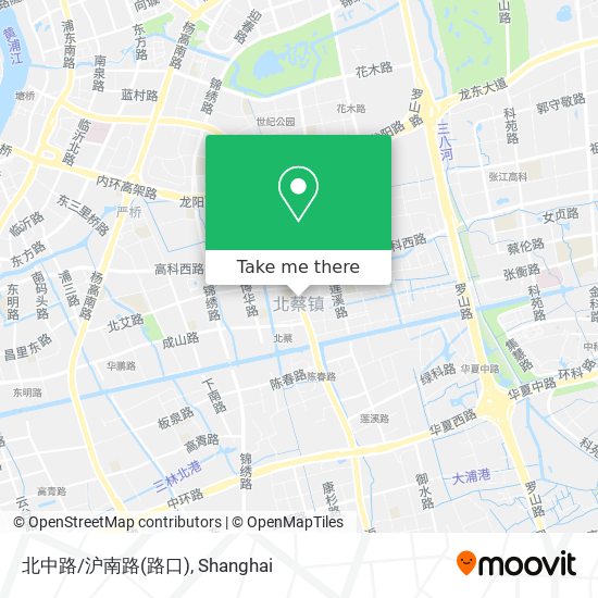 北中路/沪南路(路口) map