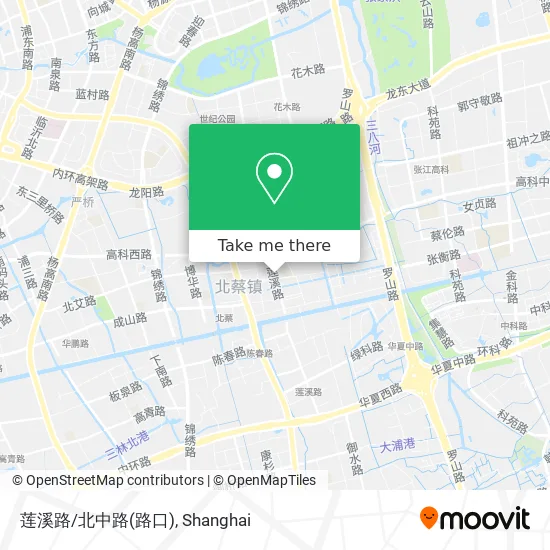 莲溪路/北中路(路口) map