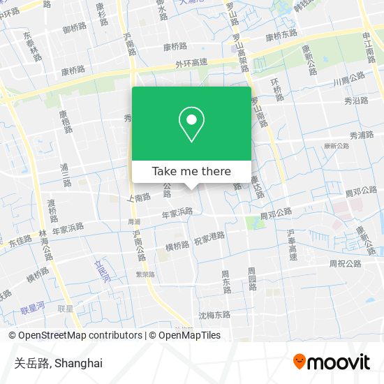 关岳路 map