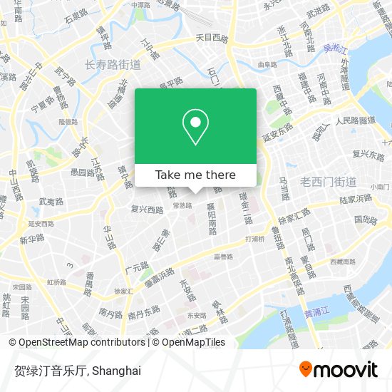 贺绿汀音乐厅 map
