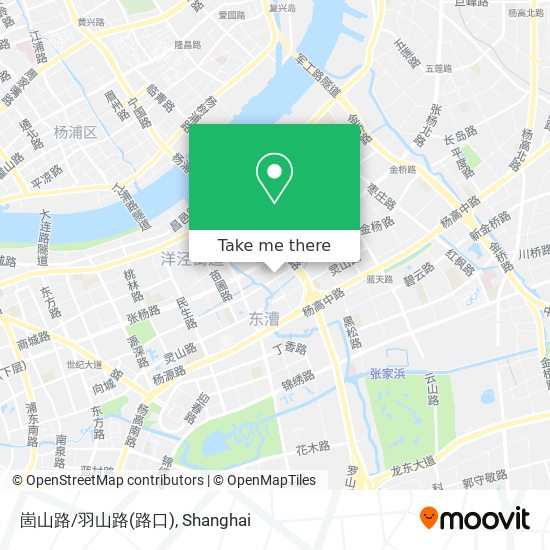 崮山路/羽山路(路口) map