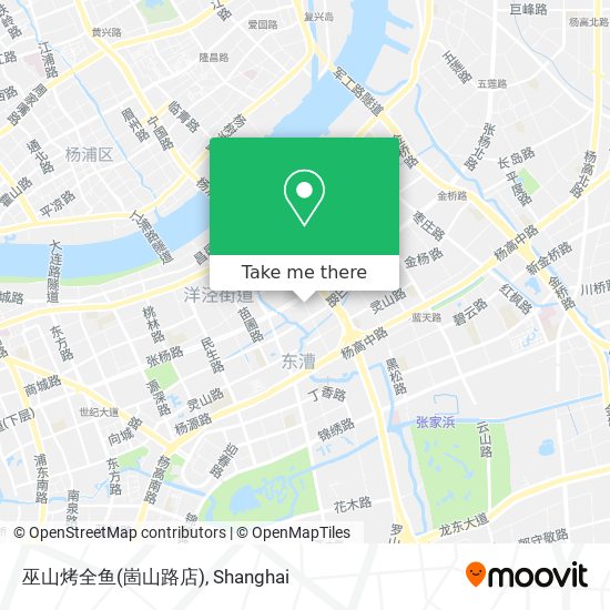 巫山烤全鱼(崮山路店) map