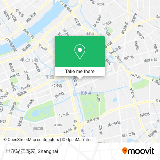 世茂湖滨花园 map