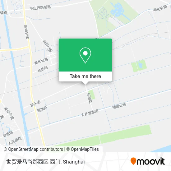 世贸爱马尚郡西区-西门 map