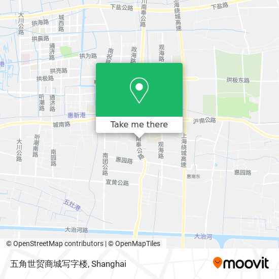 五角世贸商城写字楼 map