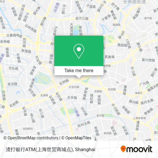 渣打银行ATM(上海世贸商城点) map