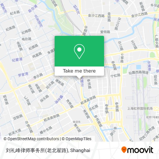 刘礼峰律师事务所(老北翟路) map
