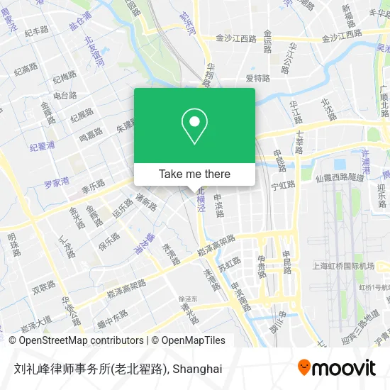 刘礼峰律师事务所(老北翟路) map