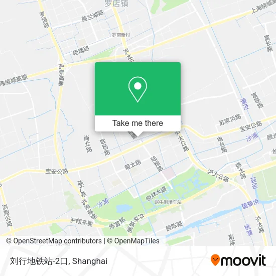 刘行地铁站-2口 map
