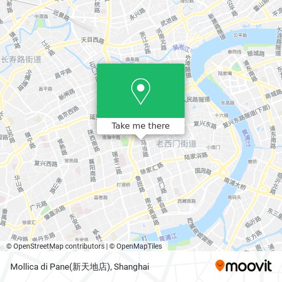 Mollica di Pane(新天地店) map