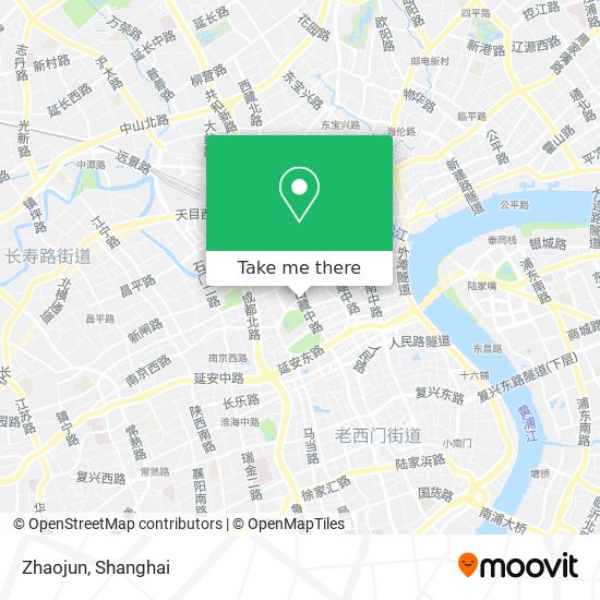 Zhaojun map