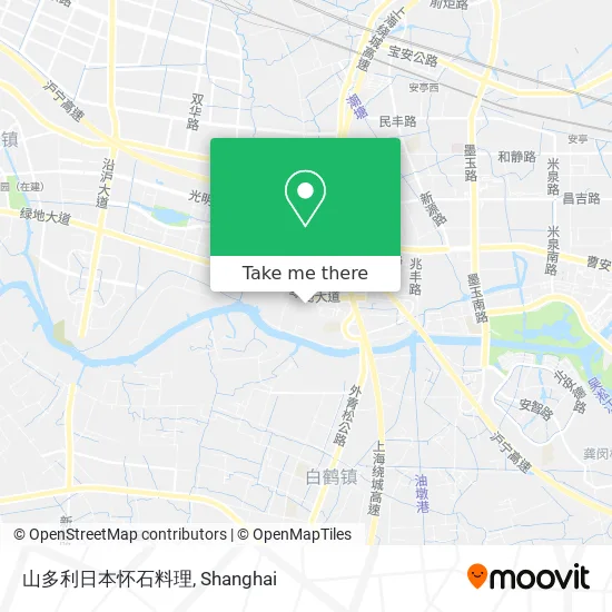 山多利日本怀石料理 map