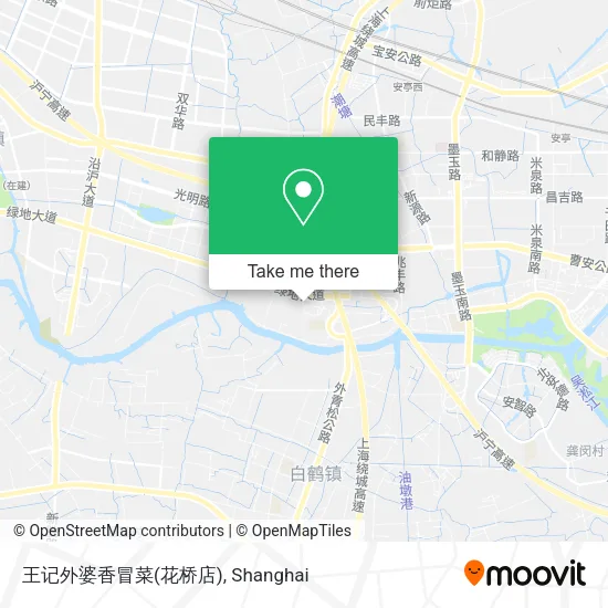 王记外婆香冒菜(花桥店) map
