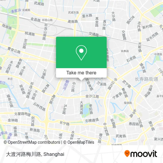 大渡河路梅川路 map
