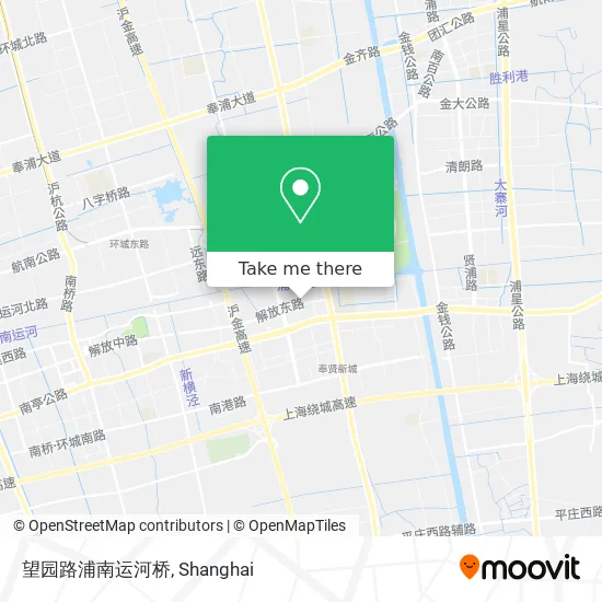 望园路浦南运河桥 map