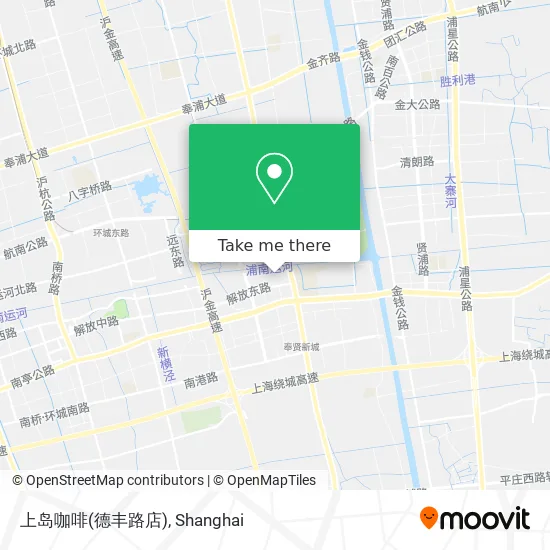 上岛咖啡(德丰路店) map